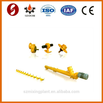 Concrete mixing plant screw conveyor for cement